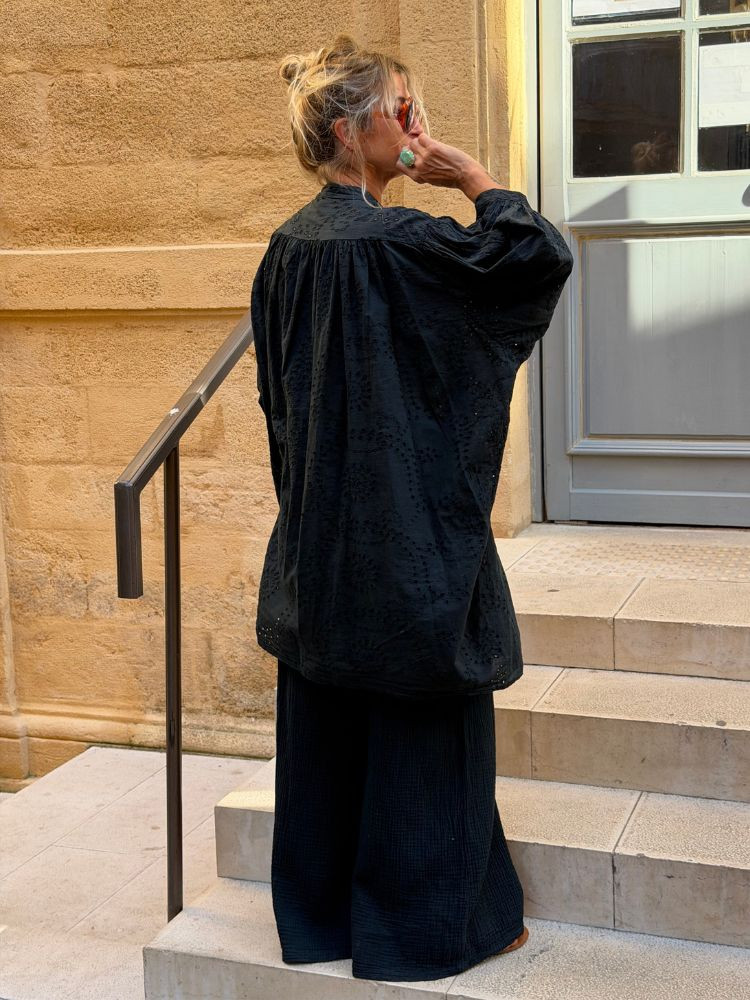 Robe/Chemise ESTELLE noir