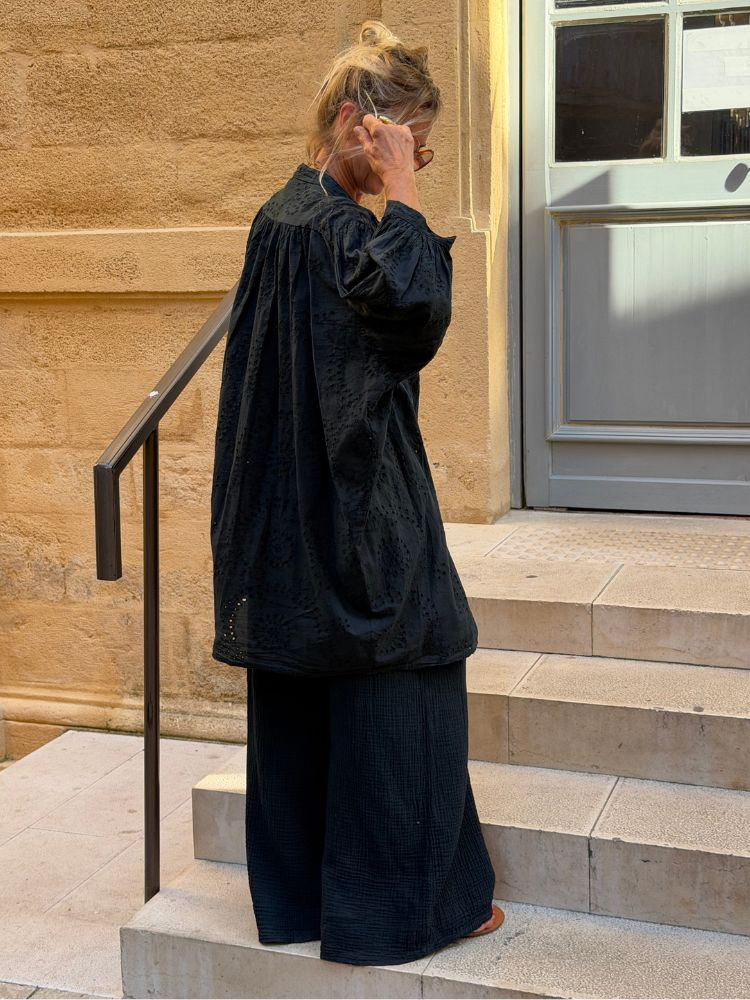 Robe/Chemise ESTELLE noir