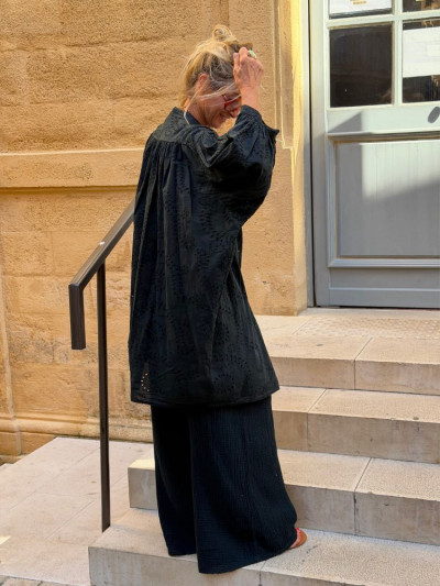 Robe/Chemise ESTELLE noir