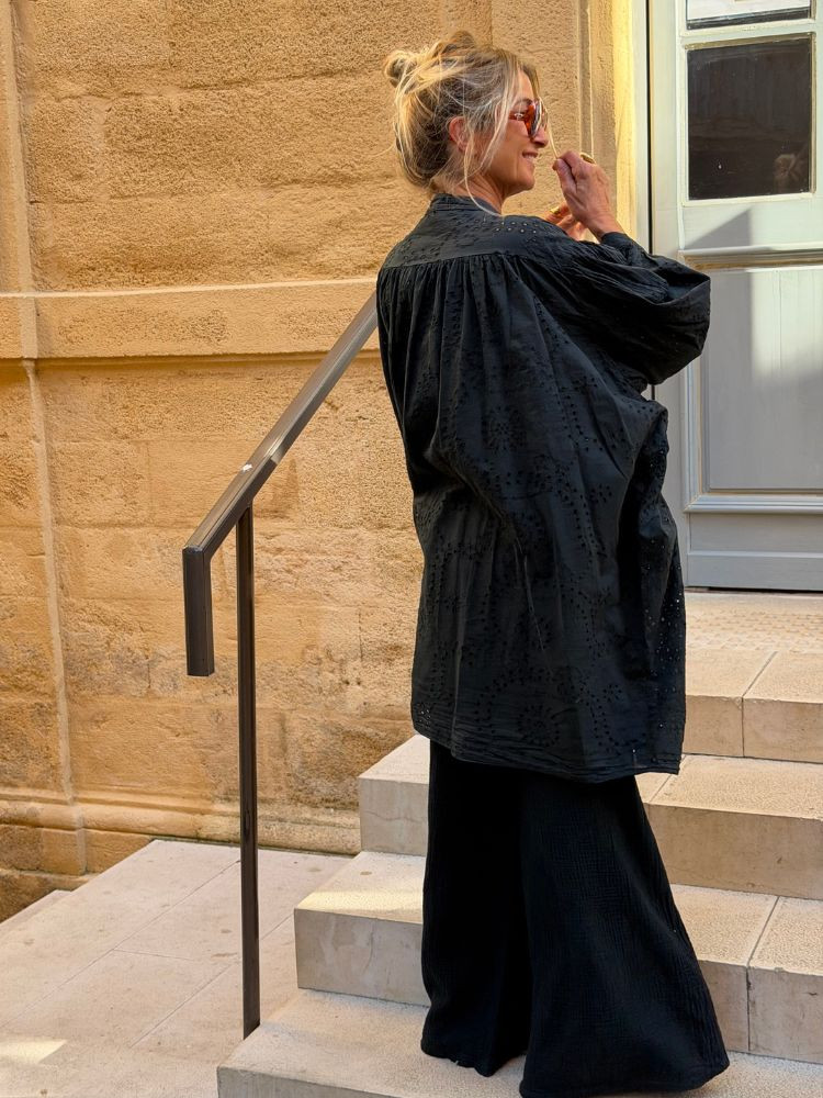 Robe/Chemise ESTELLE noir