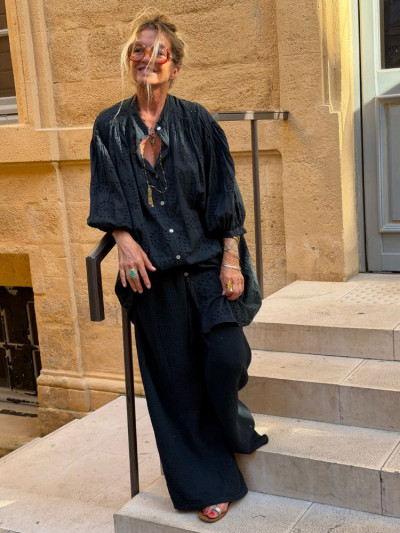 Robe/Chemise ESTELLE noir