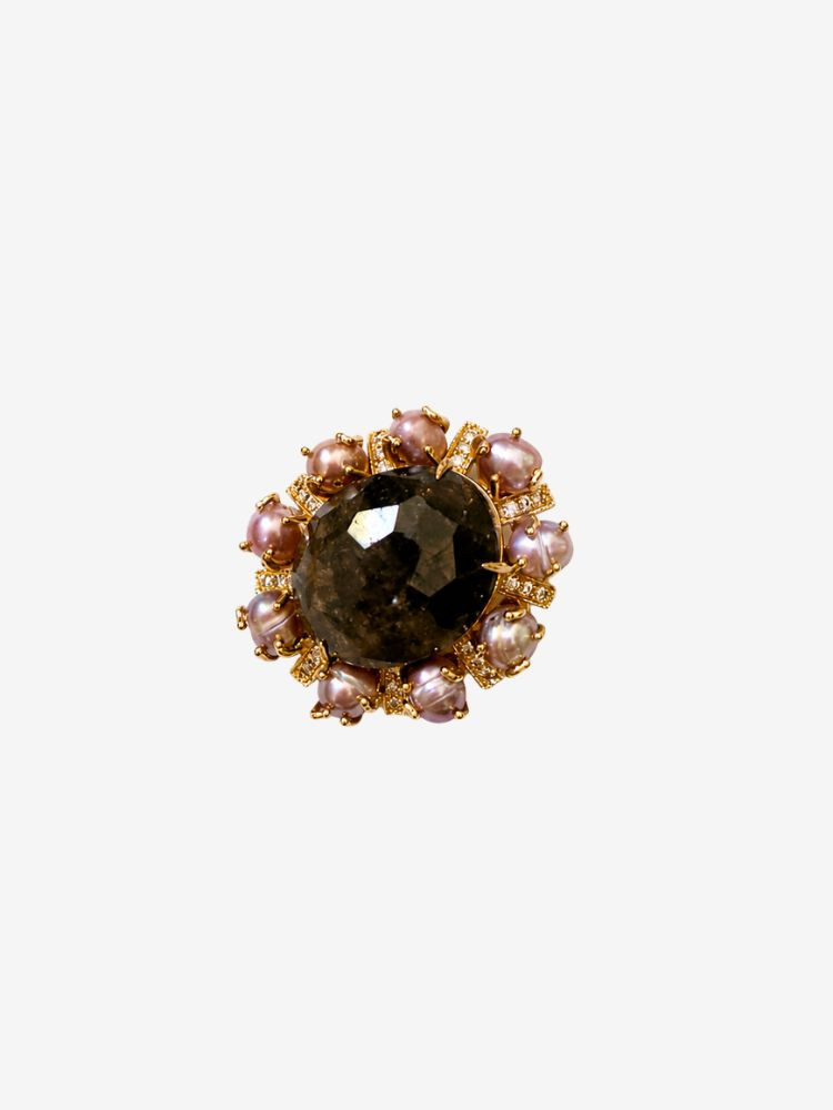 Broche MAUD verte
