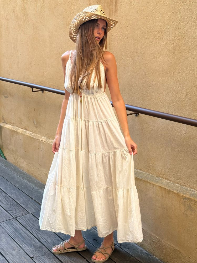 Robe PIPA écru