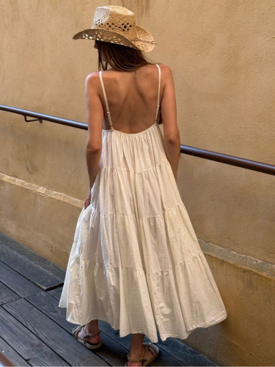 Robe PIPA écru