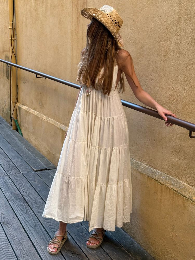 Robe PIPA écru