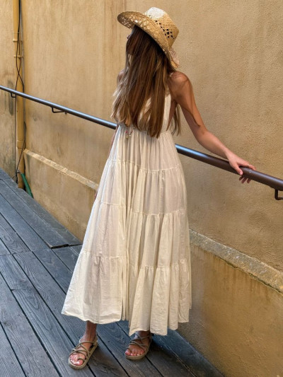 Robe PIPA écru