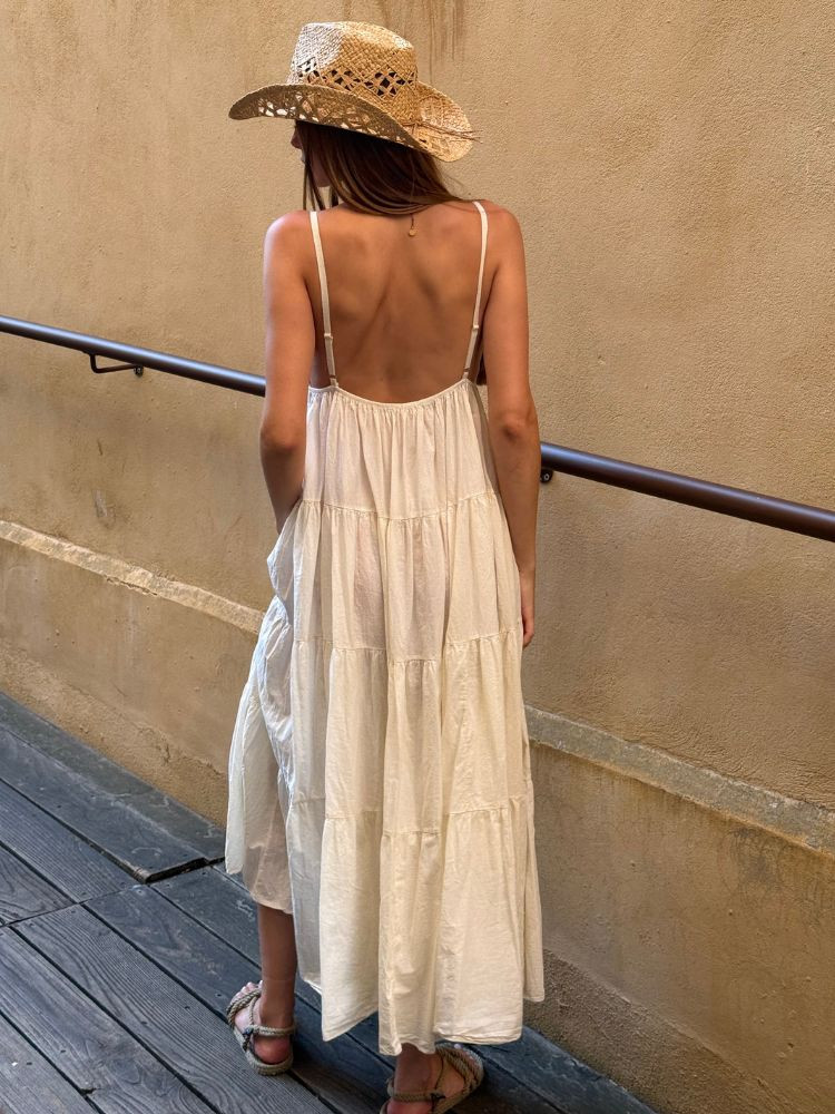 Robe PIPA écru