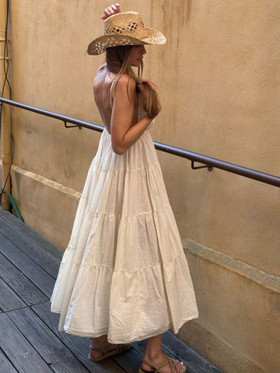 Robe PIPA écru