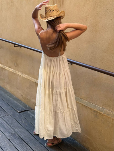 Robe PIPA écru