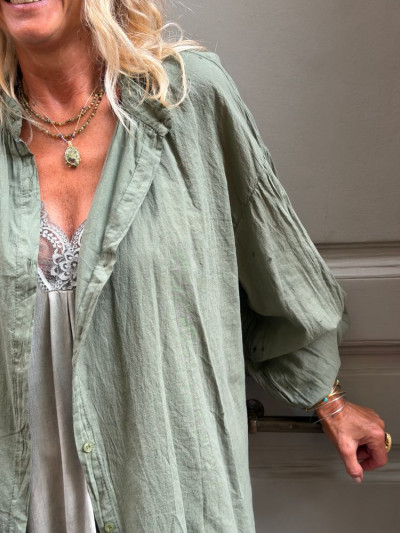 Chemise JOHANA kaki
