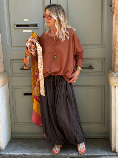 Pantalon BILL choco 2