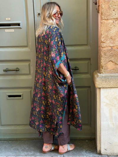 Kimono ALIZEE marine