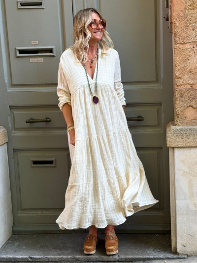 Robe IRON FIST écru
