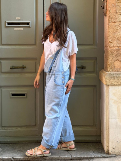 Salopette WENDY bleu