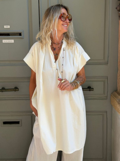Robe/Tunique DENISE écru