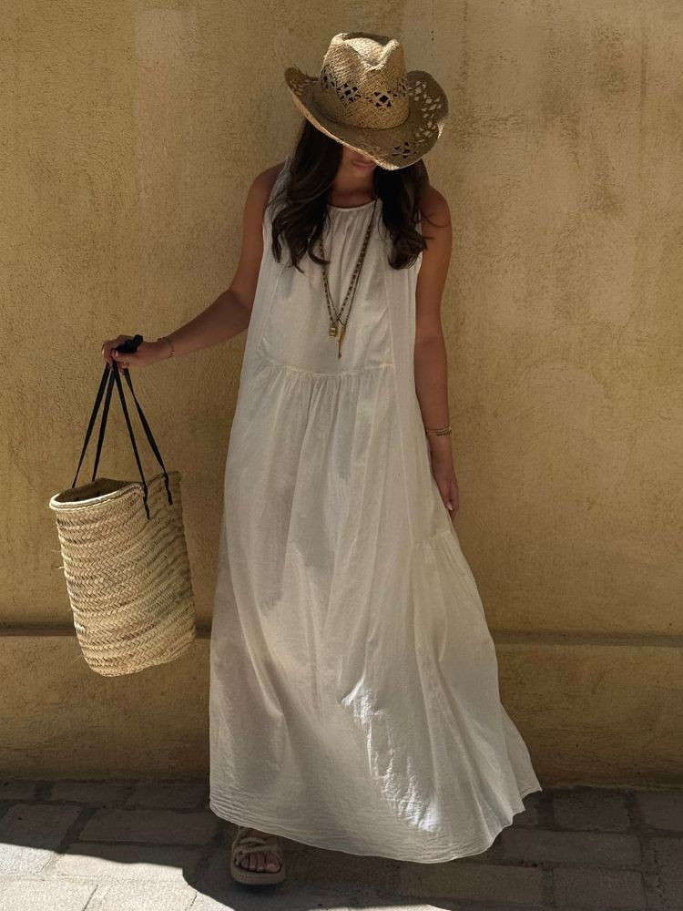Robe ALBA écru