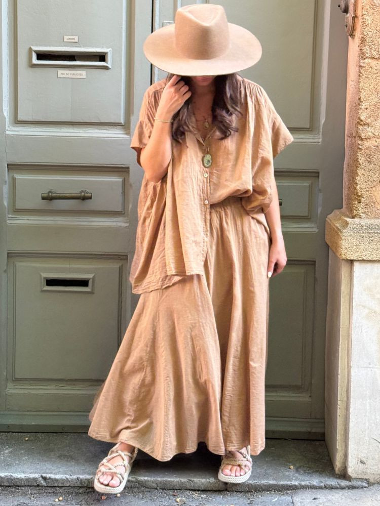 Jupon LIVIO camel
