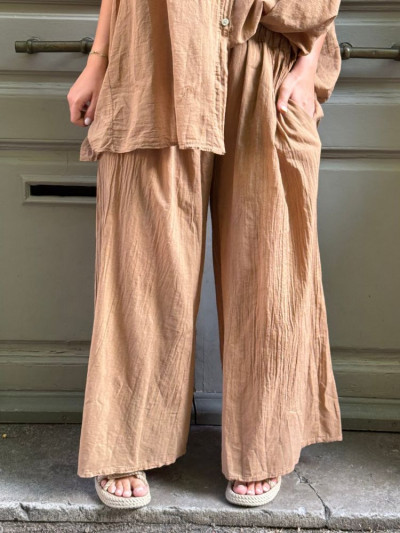 Pantalon BLOISE camel