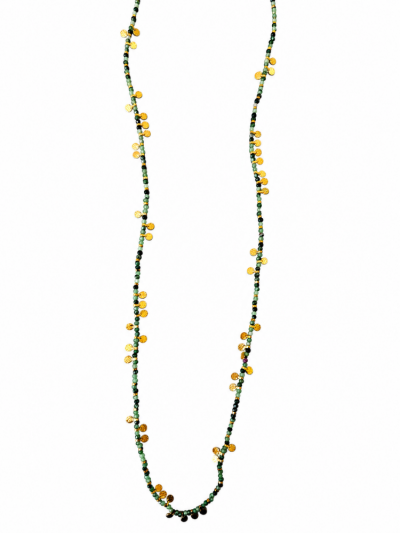 Sautoir AMBRE turquoise
