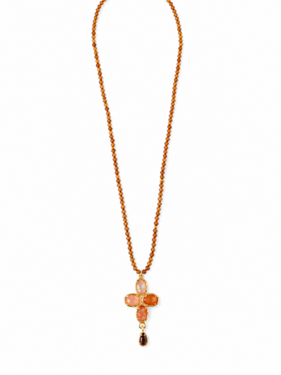 Collier AVALON orange