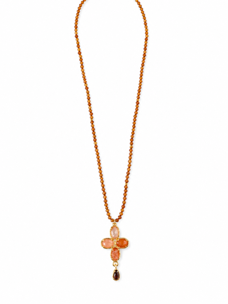 Collier AVALON orange
