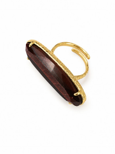 Bague ANA bordeaux