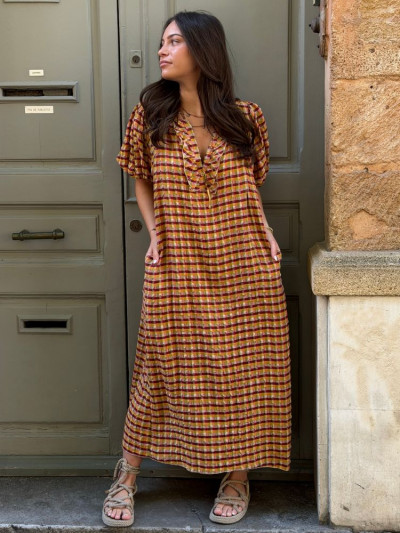 Robe ATHENES carreaux