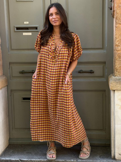 Robe ATHENES carreaux