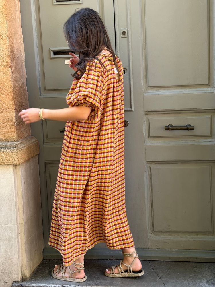 Robe ATHENES carreaux
