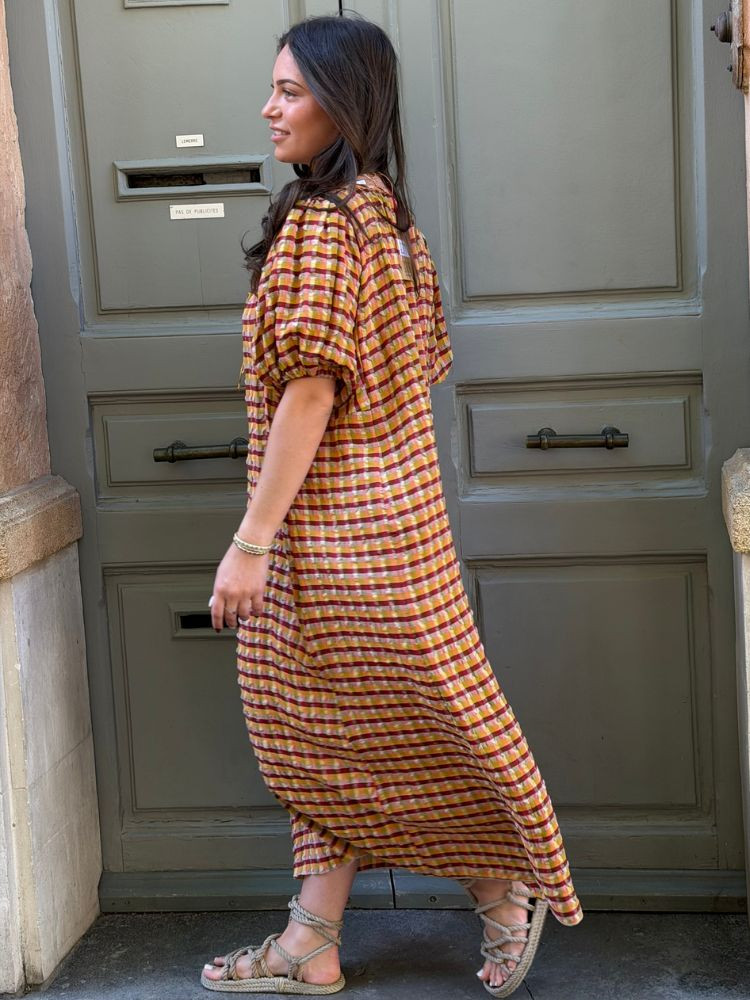 Robe ATHENES carreaux