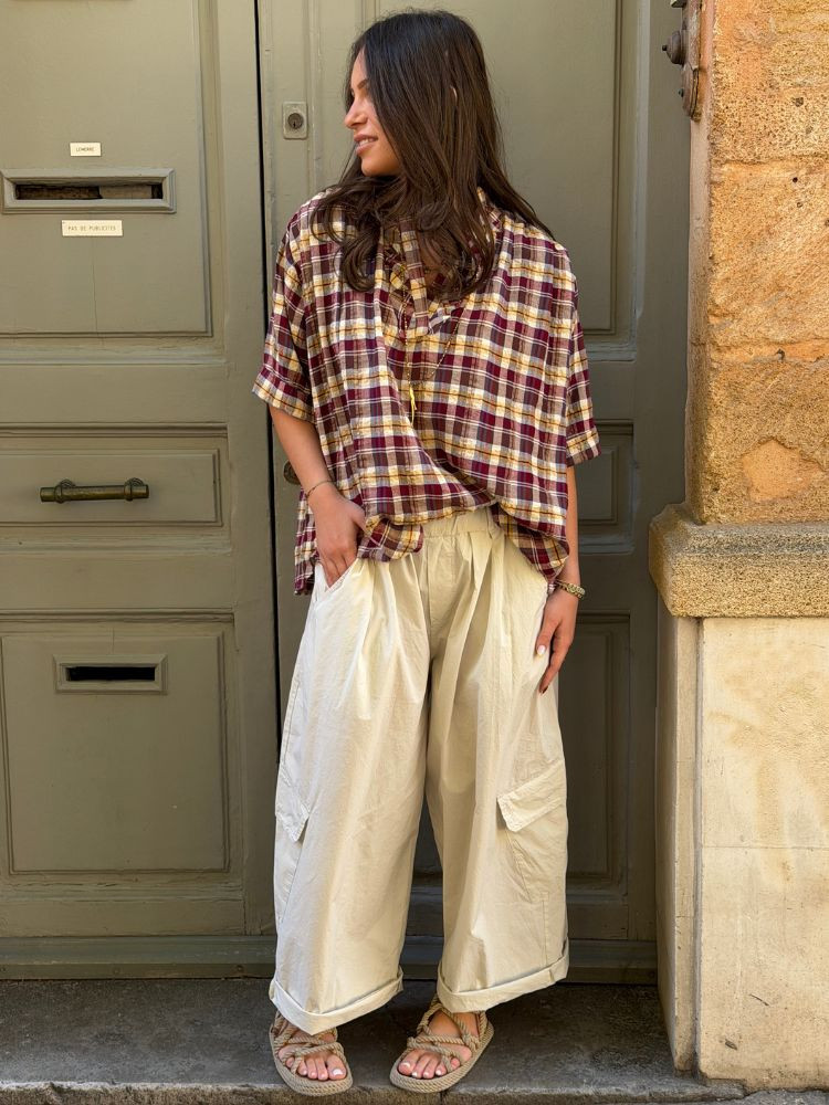 Pantalon SOLA écru
