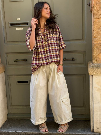 Pantalon SOLA écru 2
