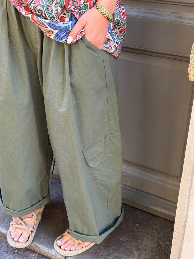 Pantalon SOLA kaki