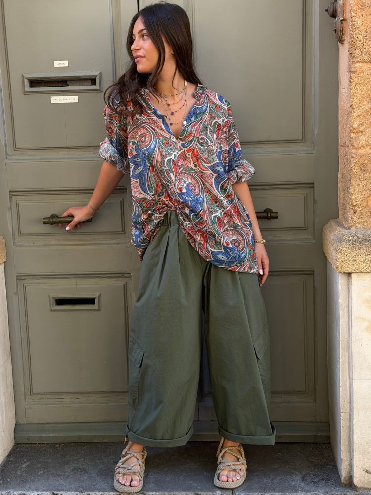 Pantalon SOLA kaki