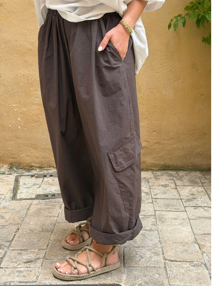 Pantalon SOLA choco