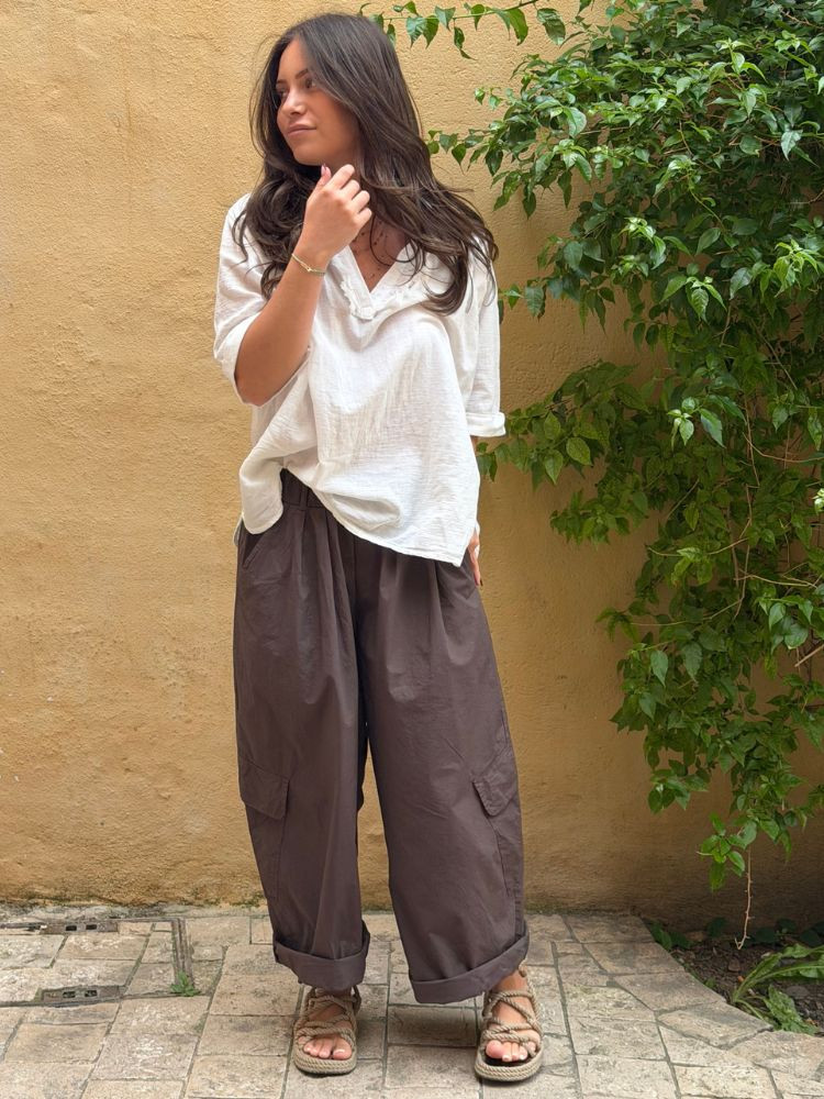 Blouse OSCAR blanc