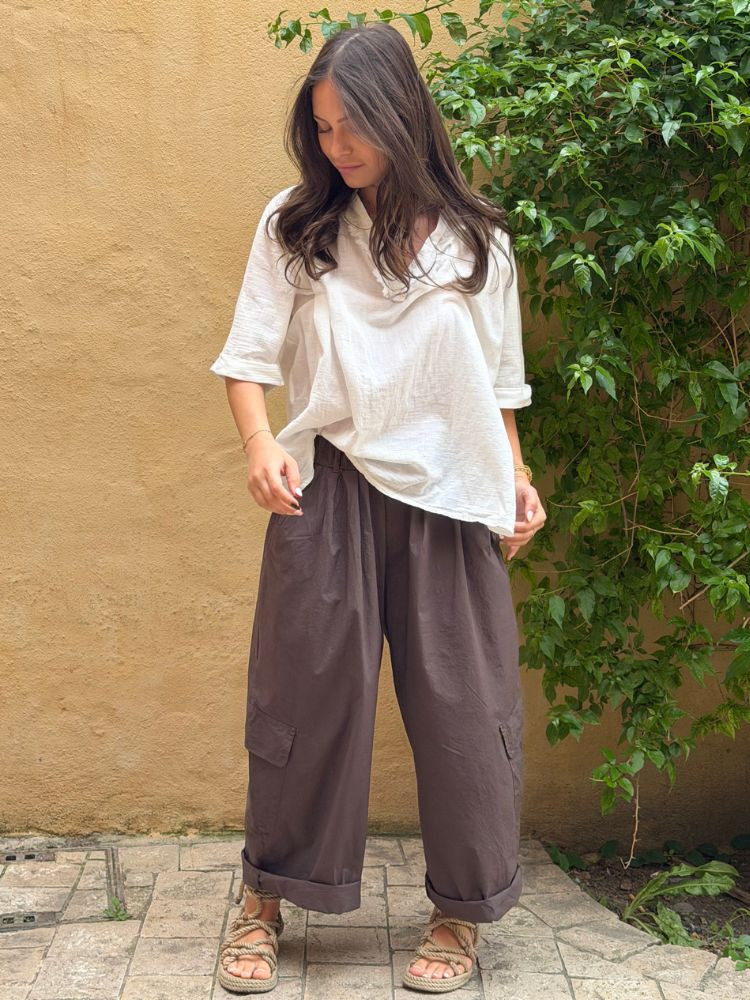 Blouse OSCAR blanc