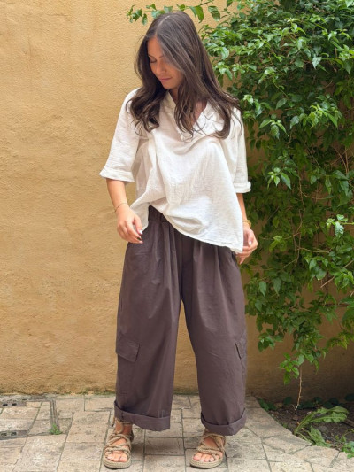 Blouse OSCAR blanc