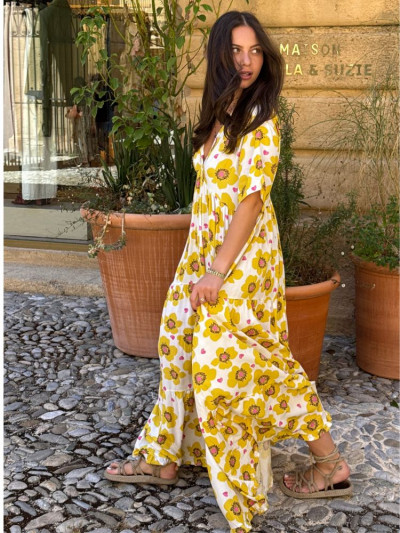 Robe ALINA jaune