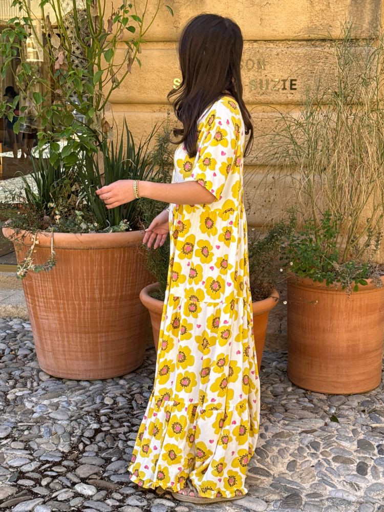 Robe ALINA jaune