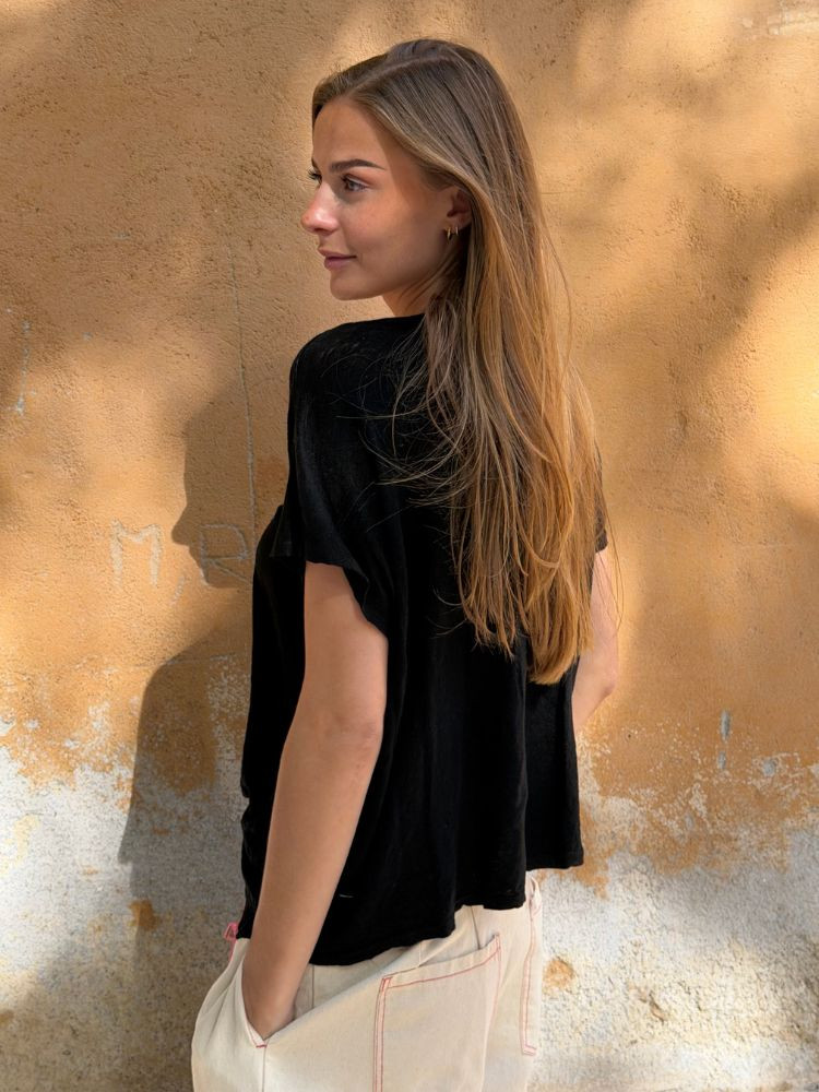 T-shirt CAROL noir