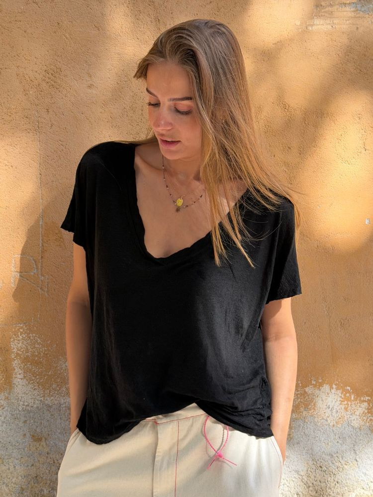 T-shirt CAROL noir
