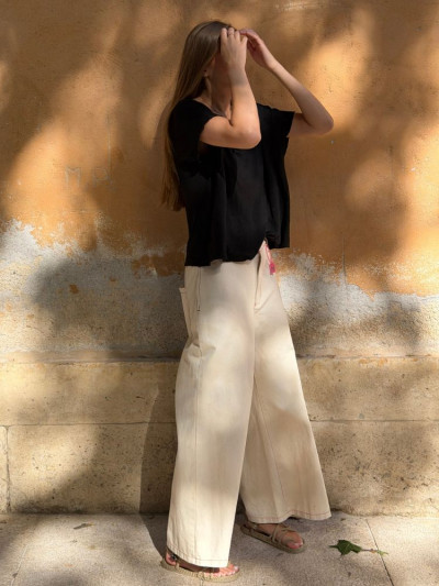 T-shirt CAROL noir