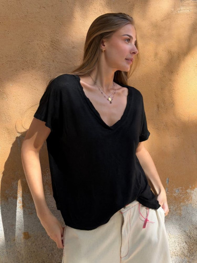 T-shirt CAROL noir
