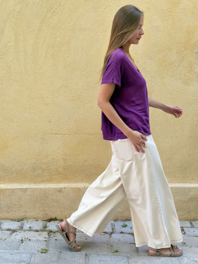 T-shirt CAROL violet