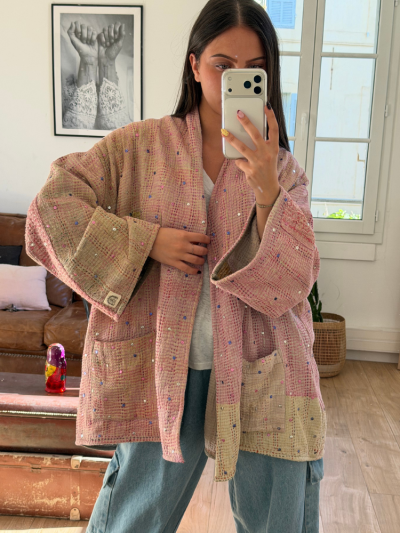 Kimono MAYRON rose