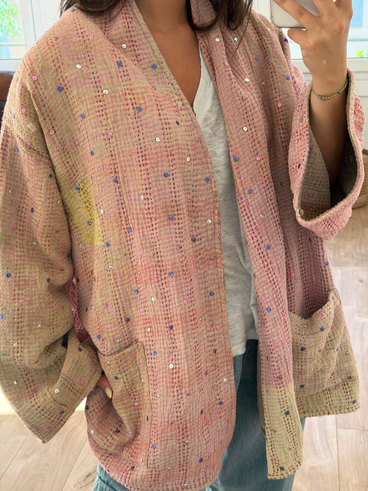 Kimono MAYRON rose