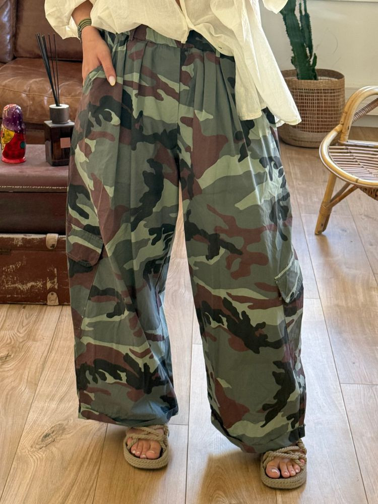 Pantalon SOLA camouflage