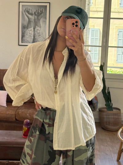 Chemise JOHANA écru