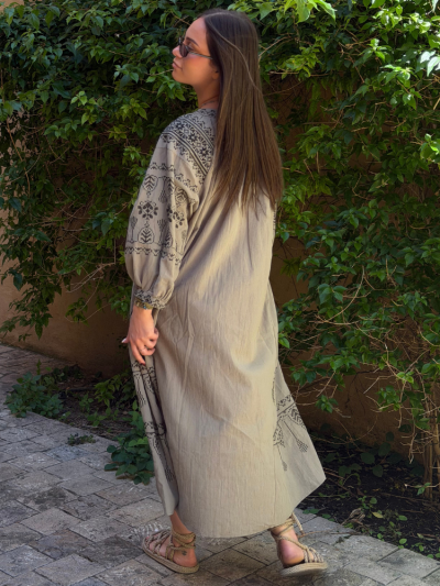 Robe OCEANE kaki 2